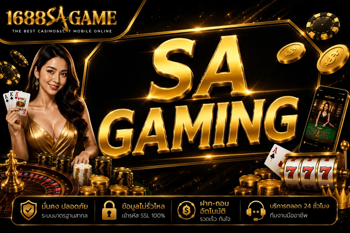 SA GAMING: เล่นคาสิโนออนไลน์สุดมันส์บน 1688SAGAME